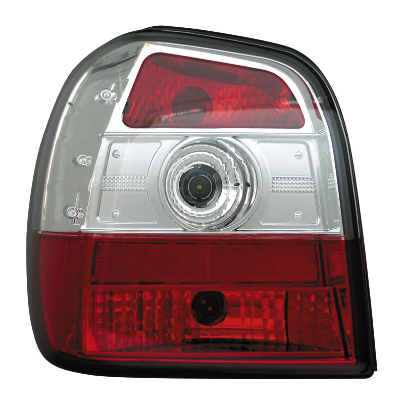 Image of Mijnautoonderdelen AL VW Polo 6N 95-99 Red/Clear DL VWR72 dlvwr72_668
